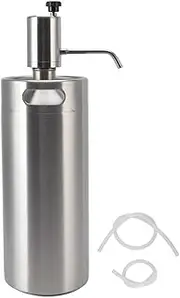 Home Brewing Electric Beer Keg Growler Tight Sealing Drinking Beer Barrel for Home Brewing Accessory (Color : Style1)