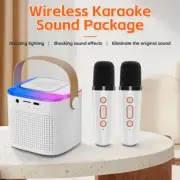 Portable Karaoke Speaker Wireless Bluetooth Microphone Player for outdoor Party