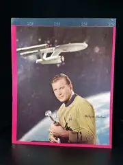 STAR TREK Captain Kirk William Shatner Writing Tablet Pad circa 1966 UNUSED 8x10