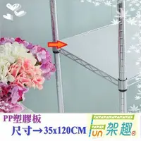 在飛比找Yahoo奇摩購物中心優惠-【Fun架趣】層架專用配件--35x120cm網片專用PP塑