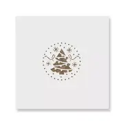 Xmas Tree Christmas Ornament Stencil - Durable & Reusable Mylar Stencils