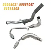 3pcs/Set Turbo Coolant Line Return Pipe Oil Cooling Hose Kit 55568031 55567067 55583808 for Silver