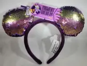 Epcot Festival of the Arts 2020 Figment Color Co. Minnie Ears Headband With TAGS