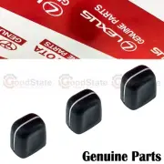 Genuine Toyota LandCruiser 80 Series HDJ Dash Heater Fan Control Switch Knob x3 (for: Toyota)