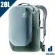 【Deuter】多功能電腦背包 28L GIGA 15吋筆電 日常旅行背包 健行登山背包_灰綠_3812321