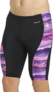 Sporti Men's Swim Jammer | Advanced Racing & Lap Training Endurance Swimsuit | Fast, Flexible, Comfort | UPF50+ | Sizes 26-40