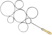 rockible Glass Bottle Cutter Stainless Steel Round Circle Professional Household Multipurpose Wooden Handle DIY Tool for Vases Balcony, 7 Circles