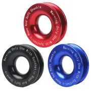 Winch Snatch Block 41, 000 lbs Portable Aluminum Alloy Recovery Ring