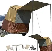 Car Awning - Roof Rack Awning,Tailgate Sunshade Cover Quick-Setup Portable Vehicle Tarp UV-Protective for Picnics Outdoor Events Music Festival