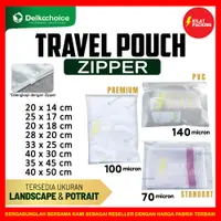 在飛比找蝦皮購物優惠-Travel POUCH ORGANIZER 啞光純色拉鍊袋