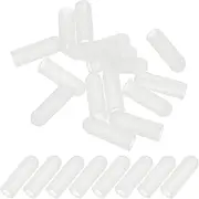 uxcell 2.5x13mm (IDxL) Rubber End Caps, 16 PCS Rubber Caps High Temp Tips Screw Silicone Flexible Thread Protector for Pipes Screw Blots Tube Fishing Jigs