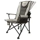 REALEAD Adjustable Oversized Folding Chair High Back Camp Chair Beach Chair Grey