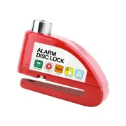 BENGGUO Bicycle Alarm Disc Brake Electric Lock Bike Anti-Theft Wheel Lock Waterproof 110dB with Reminder Cable Keys for