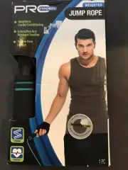NEW!! Pro Strength Weighted Jump Rope Tangle-Free, Cardio Workout! New