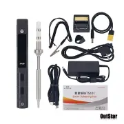 90W Mini Electric Soldering Iron with XT60 Cable Power Adapter and Tip TS101