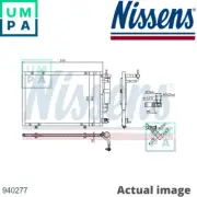 CONDENSER AIR CONDITIONING FOR FORD FIESTA/VI/Van U5JA/HXJE/RVJA/HXJA 1.6L 4cyl