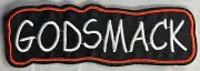 GODSMACK - IRON ON SEW ON EMBROIDERED PATCH MUSIC R1