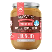 Mayver's Peanut Butter Dark Roast 750g(Pack of 6)