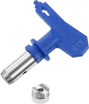 sourcing map Reversible Spray Tips for Airless Sprayer 219 Paint Spray Nozzle Tips Sprayer Machine Parts for Home Garden Building Fences, Blue