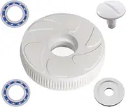 Pool Cleaner Small Idler Wheel Kit C16 Assembly with Ball Bearing C60, Wheel Screw C55 and Washer C64 for Polaris 280 180 Pool Cleaner