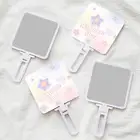Foldable/Non Foldable Ins Gradient Star Makeup Mirror Handheld Makeup Mirror