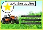 3 x GATOR MULCHER ride on mower BLADES to suit 46" HUSQVARNA deck models