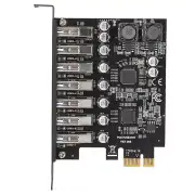 7 Port PCIE Expansion Card PCIE To USB3.2 Expansion Card 5Gbps High