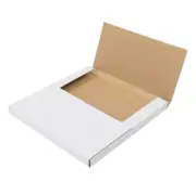 100 LP Premium Record Album Mailers Book Box Variable Depth Laser Disc 100pcs