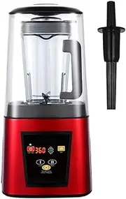 1800W Professional Countertop Blender Multifunctional Electric Food Blender 1.8L 42000 RPM Super High Speed Mixer 360 Degree 2 in 1 Blender Blade for Shakes and Smoothies