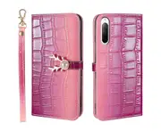 For Sony Xperia 10 II Cover Wallet - Purple