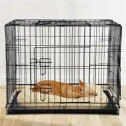 Pet Dog Cage Crate Kennel Cat Collapsible Metal Cages 36" Inch Playpen Pen