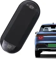 Solar Flashing Light - Solar Warning Light, Car Flashing Alarm Security Lamp - LED Waterproof Solar Outdoor Flashing Safety Light - Sig Sign