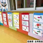 🔥低價免運🔥幼兒園作品展示袋奬狀展示掛墻A4透明畵畵圖書收納掛袋美術作品袋 ULU8唐家3613