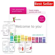 Comprehensive DNA Testing Kit: Genetic Health, Carrier Status & Wellness Reports