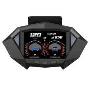 OBD2 GPS Digital HUD Car Head Up Display Speedometer Slope Meter Turbo RPM Alarm (for: Honda Civic)