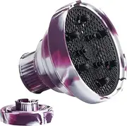 Blow Dryer Diffuser - Silicone Adjustable Hair Diffuser, Hair Dryer Diffuser,Professional Portable Hair Dryer Accessories Diffuser Attachment for Blow Dryer