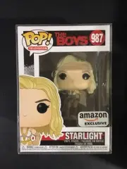 Funko Pop! Vinyl: The Boys - Starlight - Amazon (Exclusive) #987 - W/ Protector