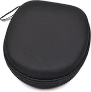 Case Star ® Black Color Hard Shell Large Carrying Headphones Case / Headset Travel Bag for Headphones / Audio Technica Headphone with Space for Cable, AMP, Earpads, iPod, Parts and other Accessories