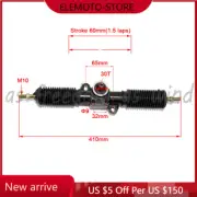410mm Power Steering Gear Rack Pinion Assy Fit For DIY Go Kart Buggy Karting ATV