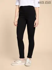 White Stuff Black Janey Jeggings (874287) | $104