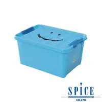 在飛比找蝦皮商城優惠-【SPICE】KIDS 馬卡龍色彩 附蓋 微笑整理箱 收納箱