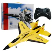 Catzon 2.4GHz Remote Control Airplane EPP Aircraft Model for Kids Boys-Yellow