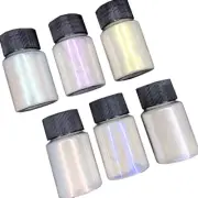 6Box/Set Mica Powder Grade Pearlescent Pigment Mica Powder for Epoxy Resin