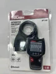 Hyper Tough HT100 Black Portable Bluetooth OBD2 Vehicles Automotive Code Reader
