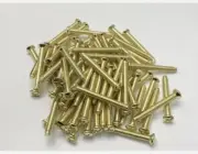 Electrical Screws M3.5 x 30mm Brass Screws Switch Screw Socket Screw 100 Screws