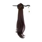 Hair Stick Braided Side Ponytail New Chinese Style Wig Braid Ponytail Women