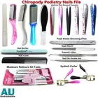 Hair Comb Eyelash Curler Chiropody Nail File Nail Lifter Eyebrow Tweezers