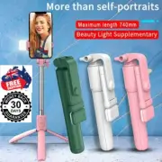 Selfie Stick Flexible Tripod Holder Stand With Bluetooth Remote For Mobile Phone