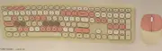Mofii Charming Wireless Keyboard & Mouse set for PC/Laptop/Mac, PINK