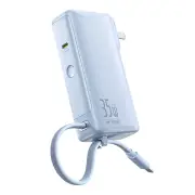 Baseus Nomos NT11 35W 36.5Wh 10000mAh LED Display Power Bank with Integrated Type-C Cable Dual Mode External Battery Pow